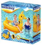 T&auml;ispuhutav parv Bestway Llama Kiddie, kollane, 129 cm x 110 cm
