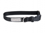 Kaelarihm koertele Amiplay Samba, must, 180 - 300 mm x 10 mm, XS