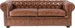 Diivan Beliani Chesterfield, pruun v., 76 x 195 cm x 70 cm