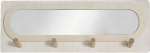 Seinale kinnitatav riidepuu TODAY Simplicity, 25 cm, puidu v.