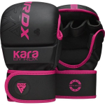 MMA kindad RDX Shooter F6 Matte, must/roosa, M/L