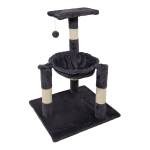 Kraapimispost kassile Besk Cat Caw Sharpening Pole with Sleeping Area, 48 cm x 45 cm x 67 cm