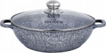 Kastrul Zilner Marble Wok, 28 cm, 3.3 l, hall v.