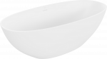 Vann, teisaldatav Mexen Bari, 165 cm x 75 cm x 55 cm, ovaalne, valge
