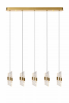 Valgusti lagi Lucide Kligande, LED, 2700 &deg;K, 5 x 7.8 W, kuldne v.