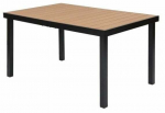 Laud Mirpol Izzy, pruun v./must v., 140 cm x 90 cm x 74 cm