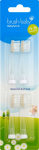 Elektrilise hambaharja otsik Brush-baby Baby Sonic, l&auml;bipaistev v., 4 tk