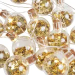 J&otilde;ulutuled Homla Sparkes 232910, 1.7 m, soe valge v., 15 LED, Kuldne v.