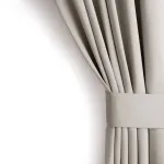 Pimendav kardin Restilo Blackout, helebeež, 285 cm x 250 cm