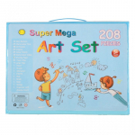 Joonestusvahendite komplekt Super Mega Art Set, mitmev&auml;rviline