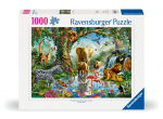 Pusle Ravensburger Adventures In The Jungle, 50 cm x 70 cm, 1000 tk, mitmev&auml;rviline