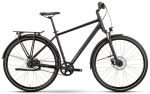 Jalgratas h&uuml;briid- Raymon Zayn Ultra, 28 ", M raam, must