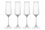 &Scaron;ampuseklaaside komplekt Maku 653675, klaas, 0.22 l, 4 tk