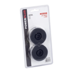 Trimmipea Powerplus POWACG1082, must v., 2 tk