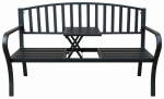 Aiapink Akord Furniture Factory Duo, must v., 57 cm x 135 cm x 82.5 cm