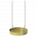 Lillepoti alus 4IQ S, 14 cm x 14 cm x 2 cm, &Oslash; 14 cm