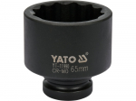 Kaheteistk&uuml;mne nurgaga pea Yato YT-11990, 65 mm, 1"