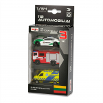 M&auml;ngu autode komplekt Maisto 112 12456, 1:64, mitmev&auml;rviline