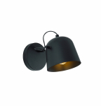 Valgusti seinale Domoletti Sora 2022176W-BK, E27, 1 x 40 W, must v.