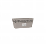 Lillekast Stefanplast Gaia 2188708, plastik, 30 cm x 13 cm, helehall v.