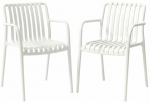 &Otilde;uetoolide komplekt Homla Valoro 245086, valge v., 54.5 cm x 58.5 cm x 81 cm, 2 tk.