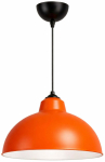 Valgusti lagi Opviq 242637 780SGN4839, E27, 1 x 40 W, oranž v. / must v., 35 x 35 cm
