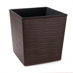 Lillepott Lamela 601-83, plastik, &Oslash; 40 cm, pruun v.