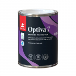 V&auml;rvi alus Tikkurila Optiva 7, emulsiooni-, matt, 0.9 l