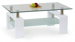 Kohvilaud Diana H, valge v., 110 cm x 60 cm x 55 cm
