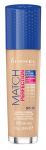 Vedel jumestuskreem Rimmel London Match Perfection SPF20, SPF 20, 200 soft beige, 30 ml