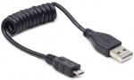 Juhe Gembird USB to USB-micro USB 2.0 male, Micro USB male, 0.6 m, must