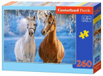 Pusle Castorland The Winter Horses 260 el. 27378, 260 tk
