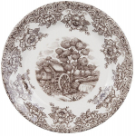 Taldrik prae Claytan Water Wheel, &Oslash; 26 cm, pruun v./beež v.