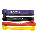 Vastupidavuslintide komplekt HMS GU05, 208 cm, must v.