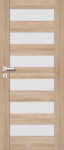 Siseukseleht PerfectDoor Erie ERIE 01, parempoolne, sonoma tamm, 203.5 x 74.4 x 4 cm