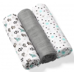 M&auml;hkimistekk BabyOno Natural Bamboo, 70 cm x 70 cm, 3 tk