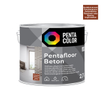 P&otilde;randav&auml;rv Pentacolor Pentafloor Beton, punakaspruun v., 2.7 l
