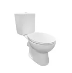 WC-pott, p&otilde;randapealne Domoletti PO221-P, kaanega, 380 mm x 680 mm
