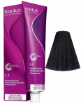 Juuksev&auml;rv Kadus Professional Permanent Color, must v., 2/0, 60 ml