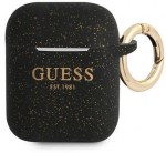 K&otilde;rvaklappide &uuml;mbris Guess Silicone Collection for AirPods, must v.