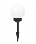 Maasse torgatav p&auml;ikesepaneeliga valgusti Okko TH033B_D20, 0.24W, IP44, must v.
