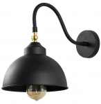 Valgusti seinale Opviq Sağlam 3742, E27, 1 x 40 W, must v.