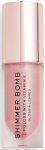 Huulev&auml;rvi alus Makeup Revolution London Shimmer Bomb, 4 ml, heleroosa v., glimmer