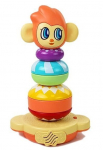 Arendav m&auml;ng Lean Toys Mon Mon The Rainbow Stacker, 32 cm, mitmev&auml;rviline