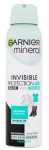 Kehadeodorant Garnier Mineral Invisible Protection Fresh Aloe, 150 ml