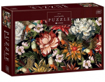 Pusle Interdruk Secret Garden, 48 cm x 67 cm, 1000 tk, mitmev&auml;rviline