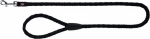 Koera rihm Trixie Cavo 144201, must, 1 m x 18 mm, L-XL