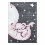 Vaip sise Ayyildiz Kids Elephant, hall v./roosa v., 290 cm x 200 cm