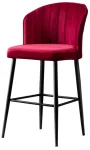 Toolide komplekt Kalune Design Rubi 107BCK1155, bordoo v./must v., 42 cm x 52 cm x 97 cm, 2 tk