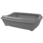 Raamiga kassitualett Plaček Economy 775309, hall, avatud, 42 cm x 31 cm x 13 cm